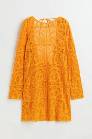 H&M Donna Vestiti - Crochet-look dress