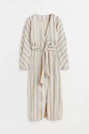 H&M Silk-blend wrap dress