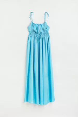 H&M Long smock-waisted dress