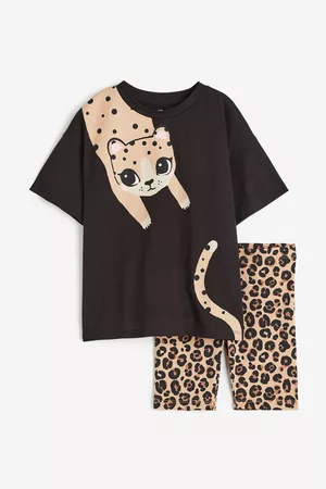 H&M Bambina Sport & Swimwear - Set 2 pezzi con stampa