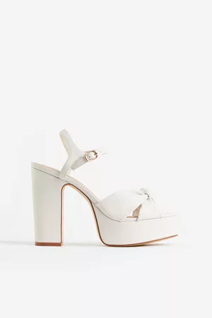 H&M Donna Sandali con plateau - Sandali con plateau e nodo