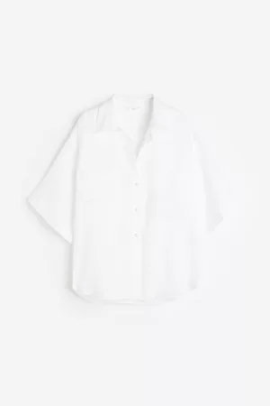 H&M Donna Camicia in lino - Camicia in lino