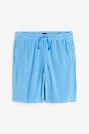 H&M Uomo Pantaloncini - Shorts al ginocchio in spugna Relaxed Fit