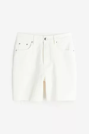 H&M Donna Pantaloncini - Shorts lunghi High Waist