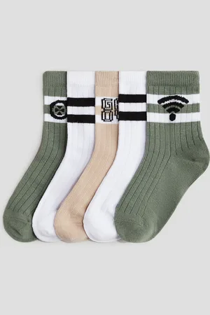 H&M Calzini a coste 5 paia