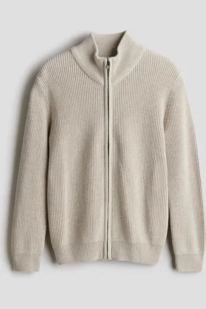 H&M Cardigan in cotone con cerniera