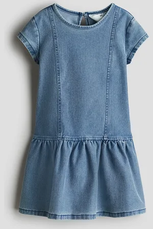 H&M Abito in jersey effetto denim