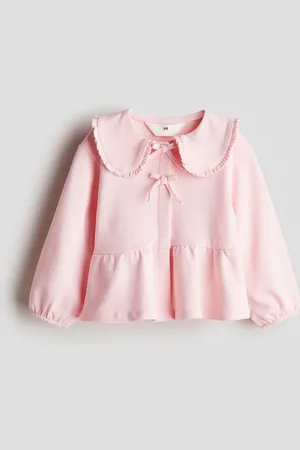 H&M Cardigan con colletto e peplum
