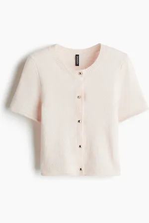 H&M Cardigan a maniche corte in maglia fine