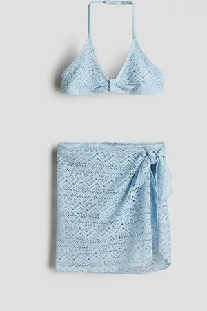 H&M Set da bagno 3 pezzi effetto uncinetto