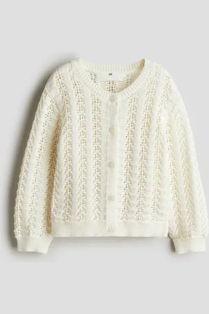 H&M Cardigan in maglia traforata