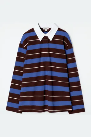 H&M POLO A RIGHE A MANICHE LUNGHE