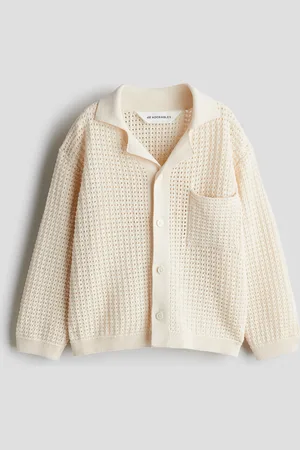 H&M Cardigan in cotone traforato