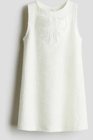 H&M Abito in tessuto bouclé