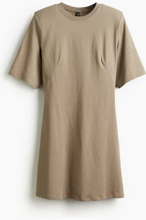 H&M Abito a T-shirt con spalle imbottite