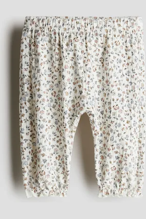 H&M Pantaloni in jersey goffrato