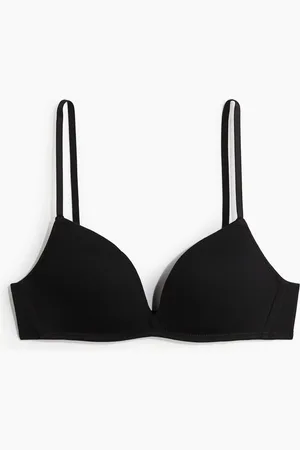 H&M Reggiseno push-up in cotone senza ferretto