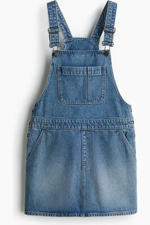 H&M Abito a salopette in denim