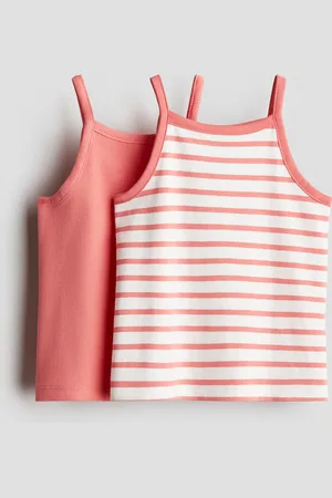 H&M Canotte in cotone 2 pezzi