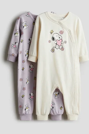 H&M Pigiami con stampa, 2 pz