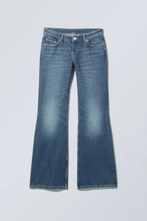 H&M Jeans Nova a vita bassa con taglio bootcut slim