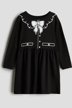 H&M Abito in cotone con stampa