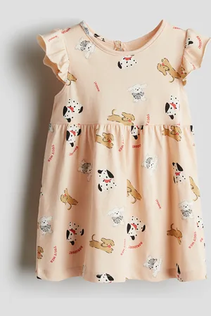 H&M Abito in cotone con stampa