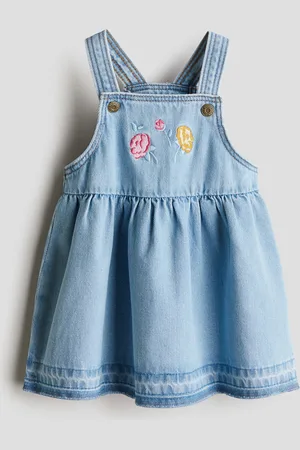 H&M Abito a salopette in denim