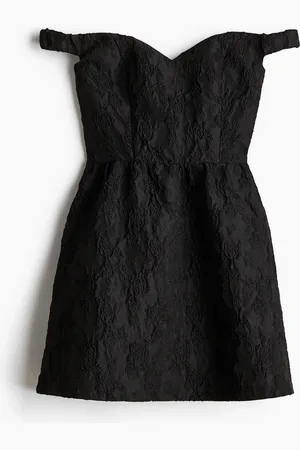 H&M Abito in tessuto jacquard