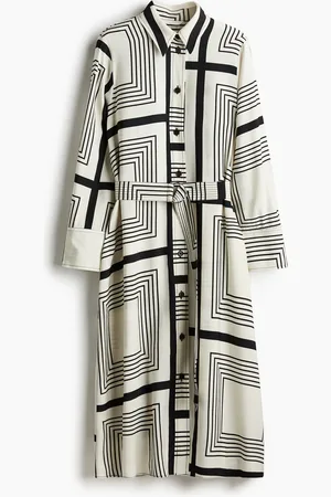 H&M Chemisier con cintura