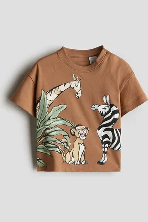 H&M T-shirt in cotone con motivo stampato