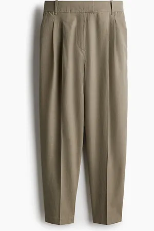 H&M Pantaloni in twill a sigaretta