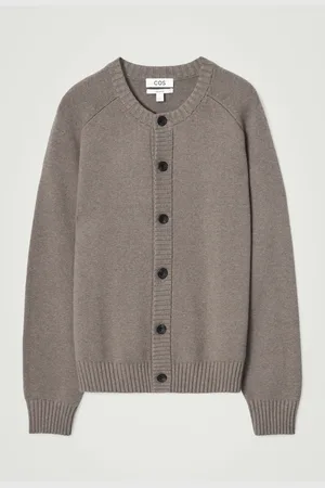 H&M CARDIGAN GIROCOLLO IN MISTO LANA