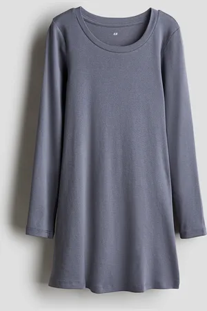 H&M Abito a maniche lunghe in jersey