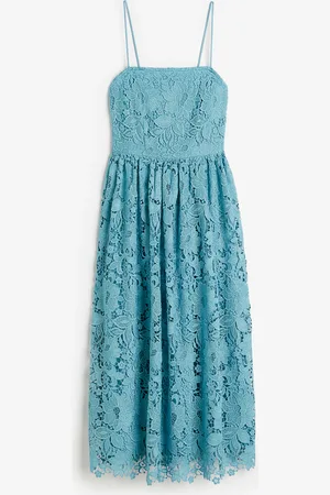 H&M Abito a fascia in pizzo