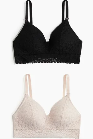 H&M MAMA Reggiseni da allattamento imbottiti, 2 pz