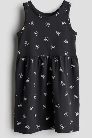 H&M Abito in cotone fantasia