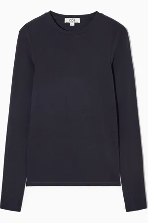 H&M MAGLIA SLIM LEGGERA A MANICHE LUNGHE