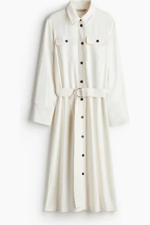 H&M Chemisier con cintura