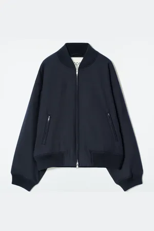 H&M BOMBER OVERSIZE IN LANA