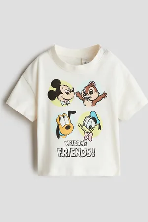 H&M T-shirt in cotone con motivo stampato