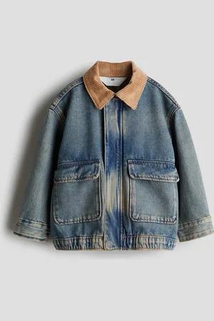 H&M Giubbotto in denim con colletto