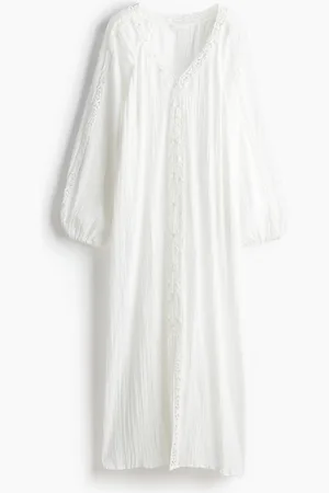 H&M Abito con dettagli in pizzo