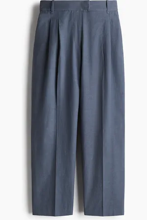 H&M Pantaloni in twill a sigaretta