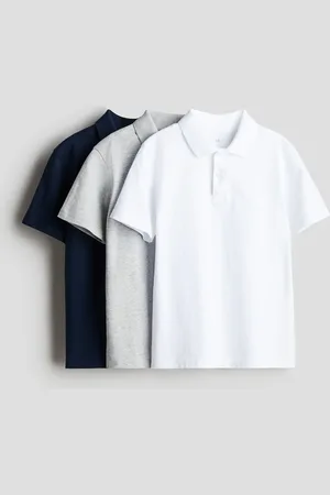 H&M Polo in cotone, 3 pz