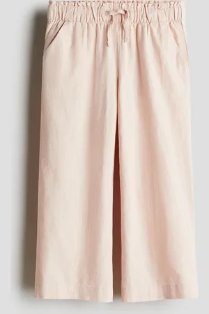 H&M Pantaloni in misto lino