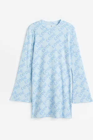 H&M Abito in jersey con maniche scampanate