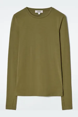 H&M MAGLIA SLIM LEGGERA A MANICHE LUNGHE