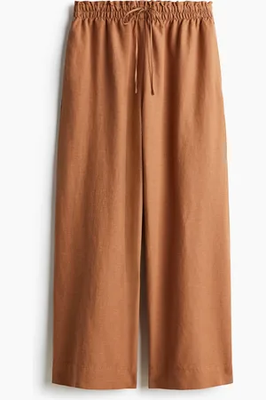 H&M Pantaloni in misto lino