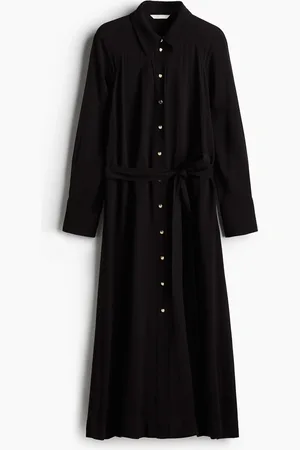 H&M Chemisier in viscosa con cintura da annodare